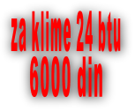 za klime 24 btu 6000 din